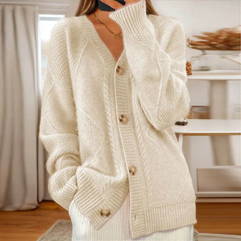Sophie | Cable-Knit Cardigan